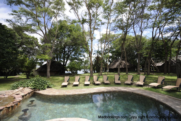 Picture taken at Thorn Tree River Lodge Livingstone Zambia Victoria Falls